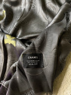 Étole Chanel Gris Charbon