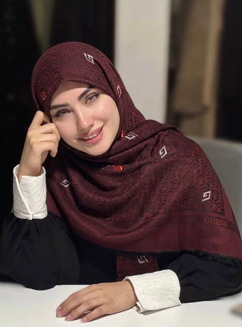 Étole Guess Burgundy