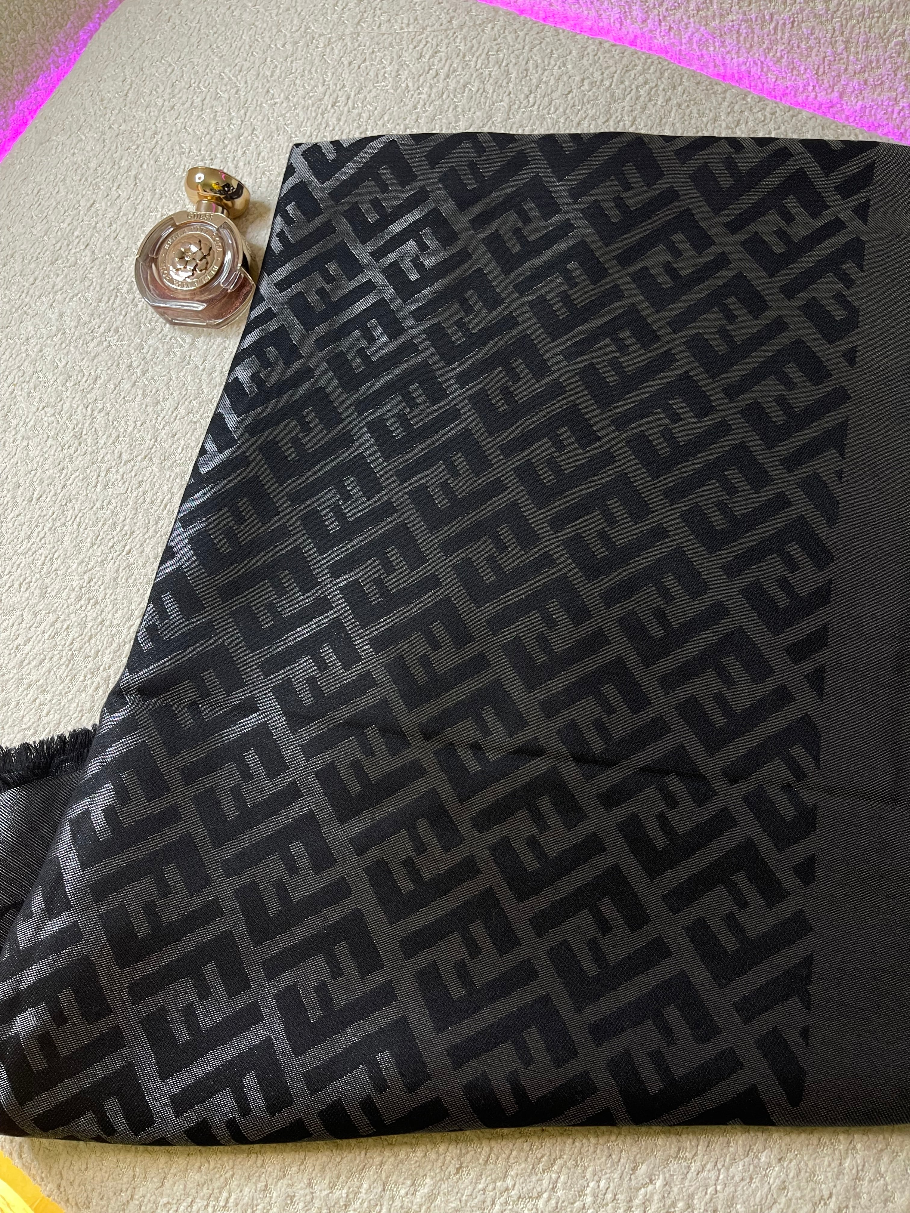 Écharpe Fendi gris