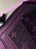 Étole LV Rose&Noir