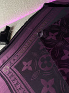 Étole LV Rose&Noir