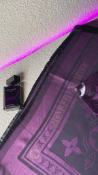 Étole LV Rose&Noir